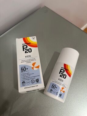 Kids SPF 50+ Sunscreen Cream - White